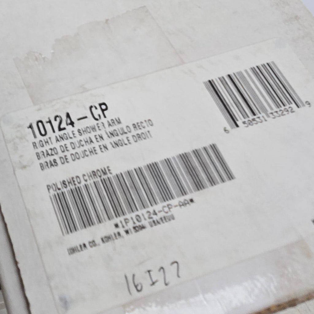 Kohler Wall-mount rainhead arm and flange K-10124