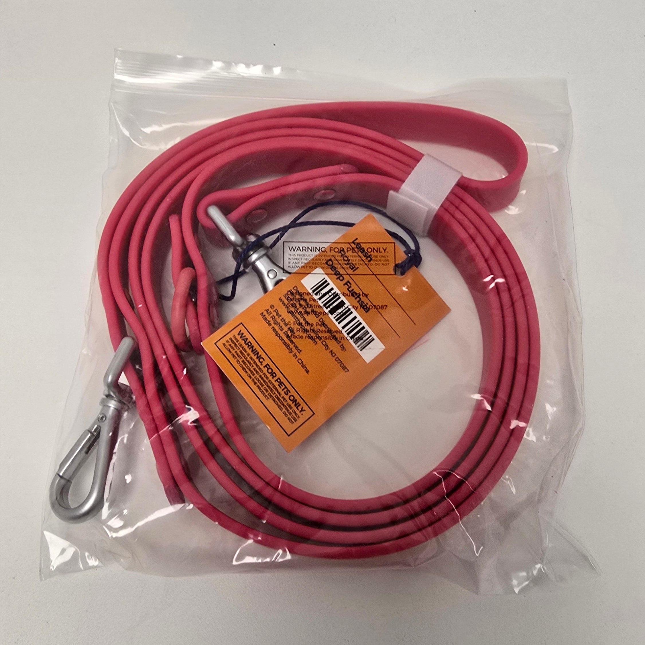 Silicone leash Pet the Pet brand for dogs and cats