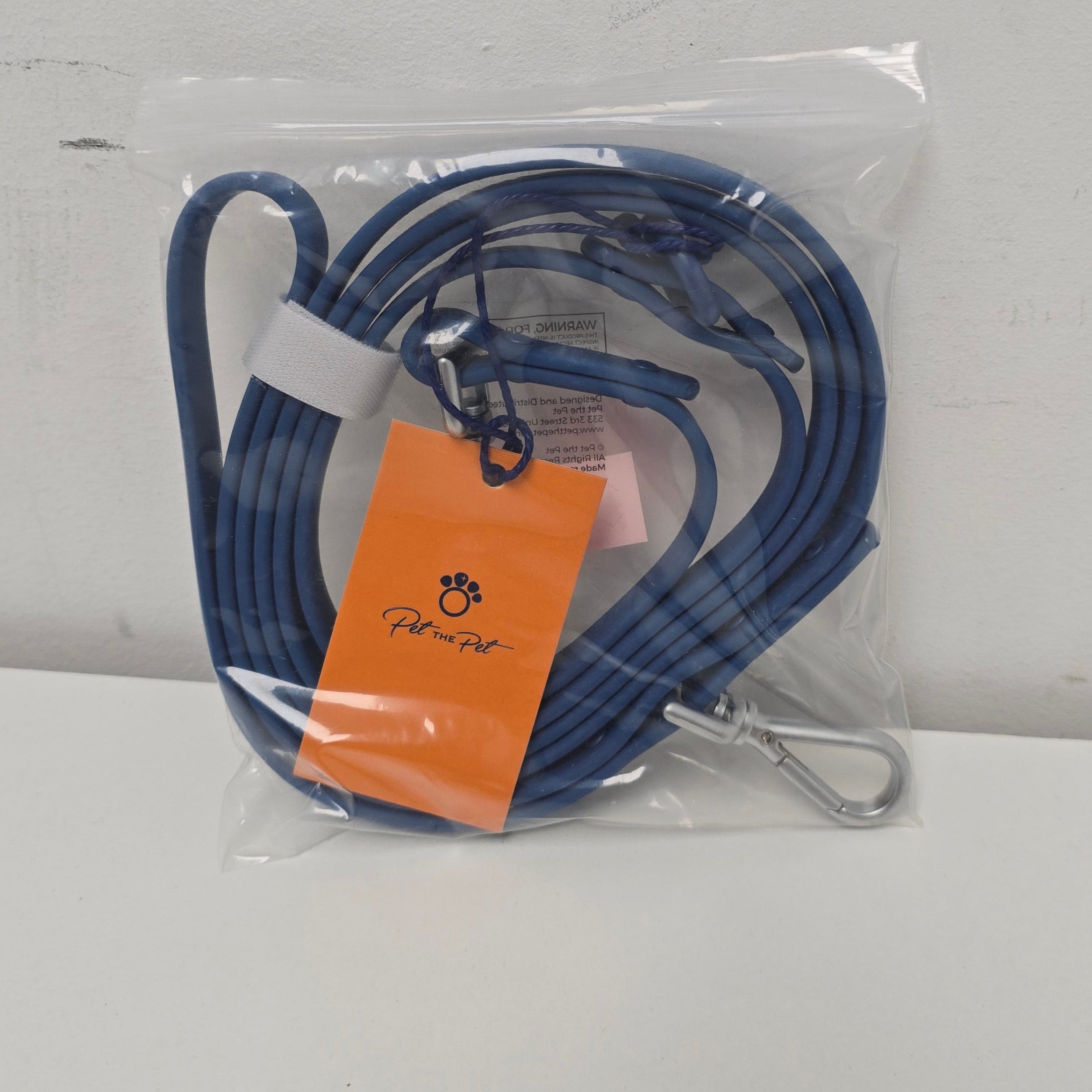 Silicone leash Pet the Pet brand for dogs and cats