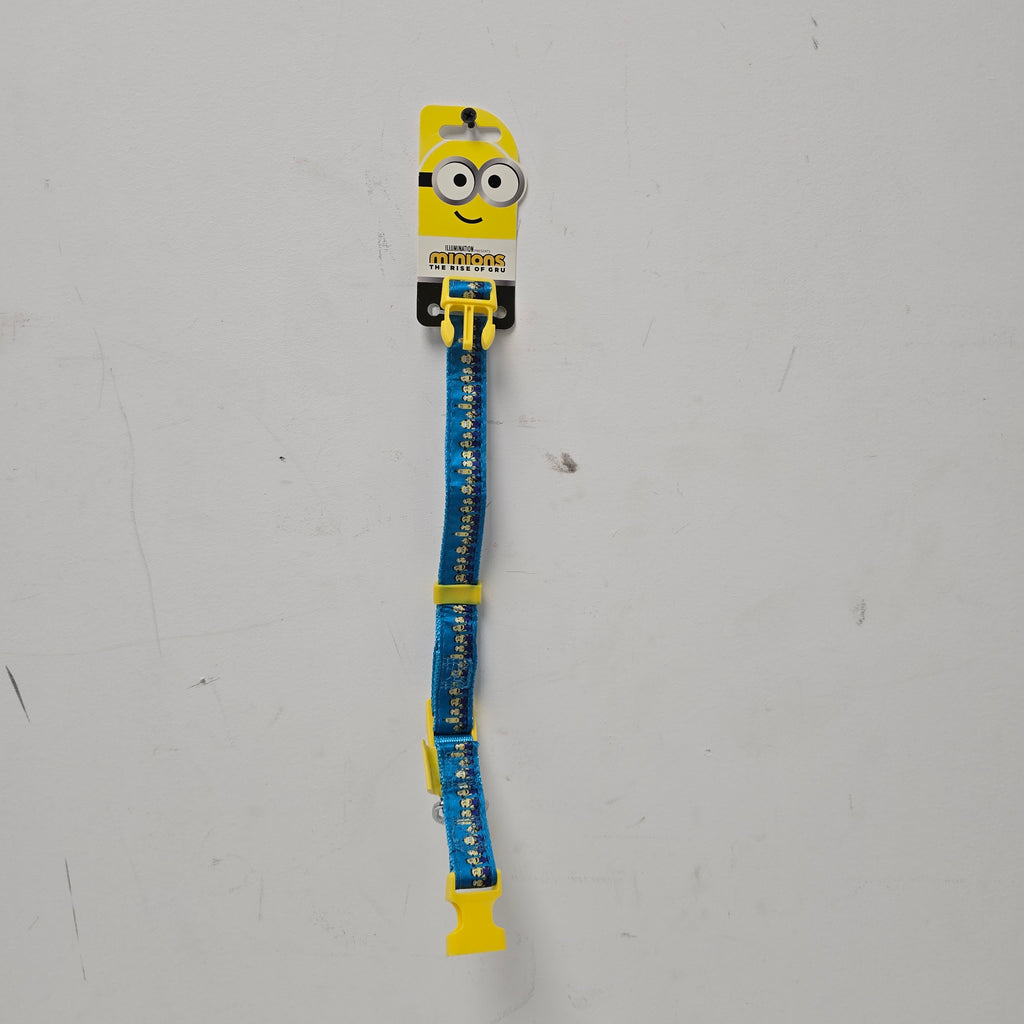 Minions Despicable Me Rise of Gru Pet Collar by Fetch for Pets (FF1718)