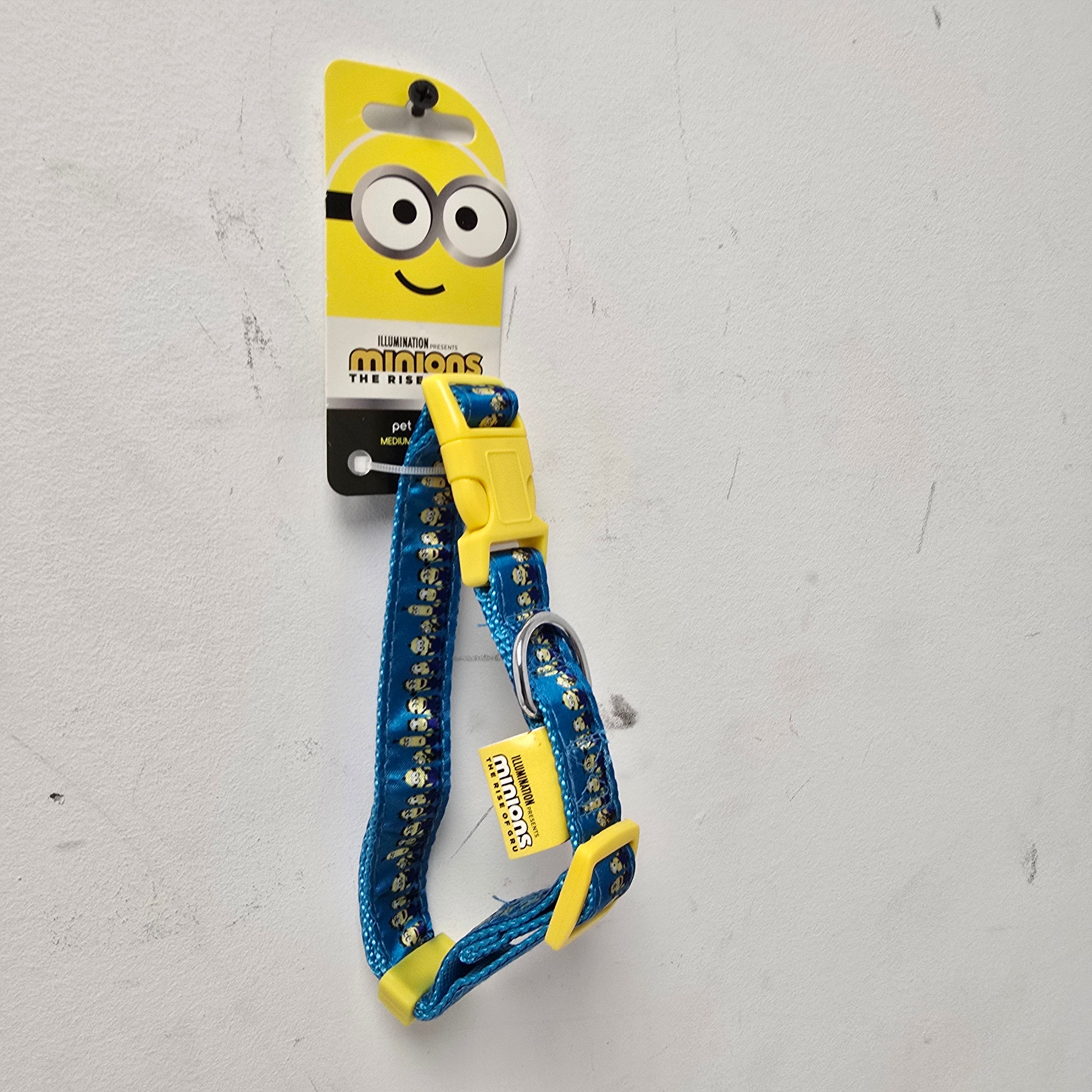 Minions Despicable Me Rise of Gru Pet Collar by Fetch for Pets (FF1718)
