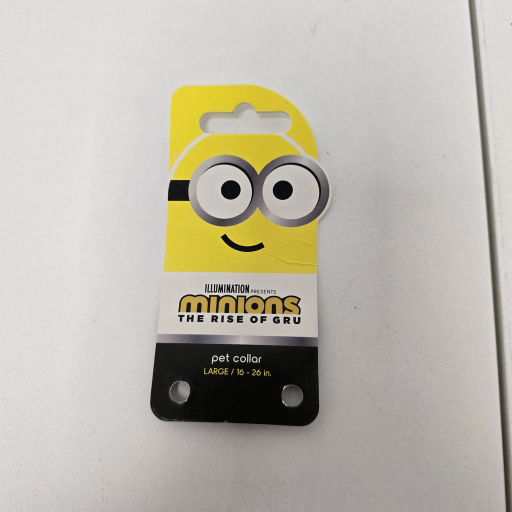 Minions Despicable Me Rise of Gru Pet Collar by Fetch for Pets (FF1718)