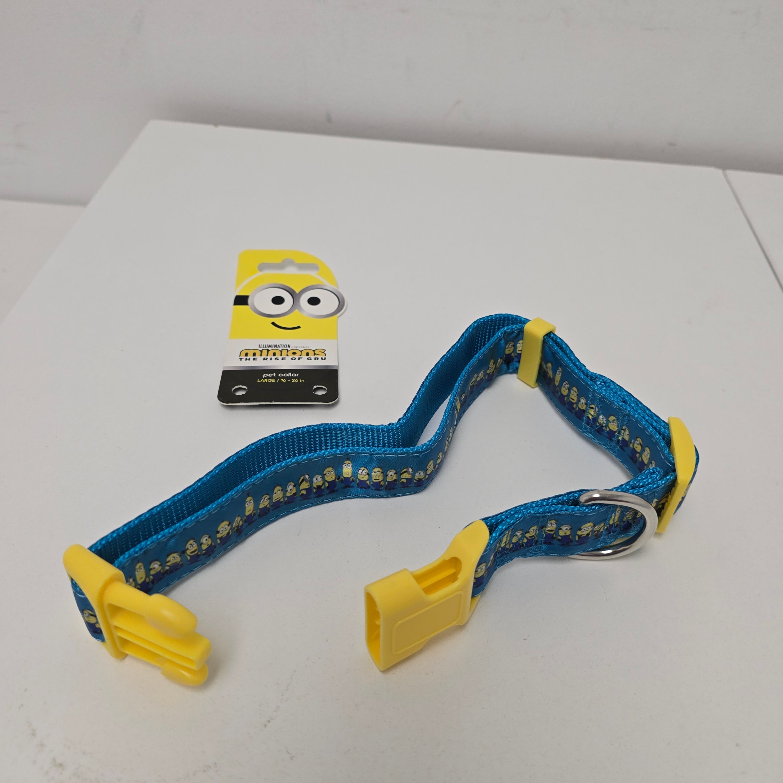 Minions Despicable Me Rise of Gru Pet Collar by Fetch for Pets (FF1718)