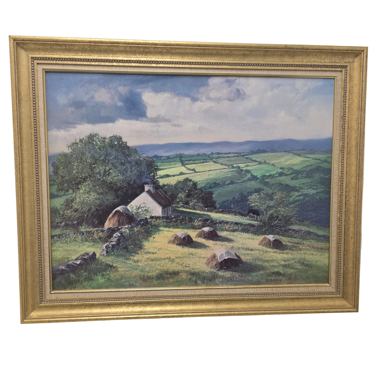 Edmund Sullivan Offset Print on Canvas