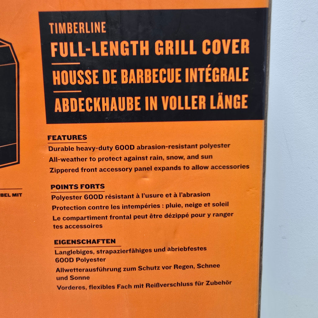 Traeger Timberline Full-Length Grill Cover (BAC602)