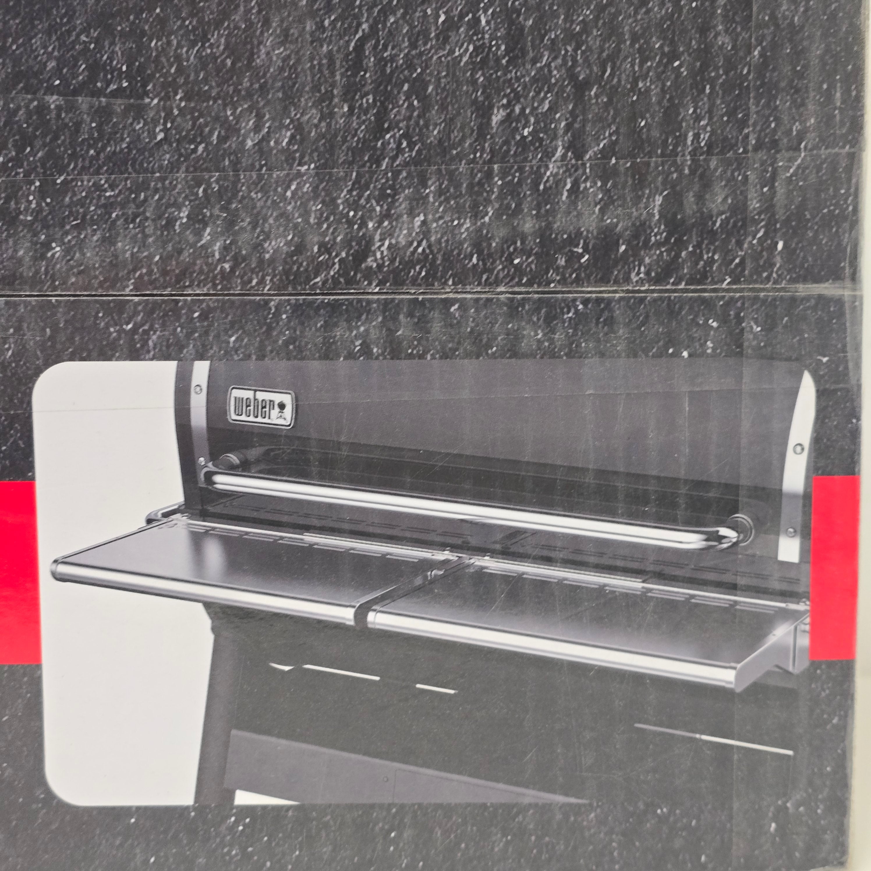 Weber smokefire stainless steel folding front shelf ex6 (7003)