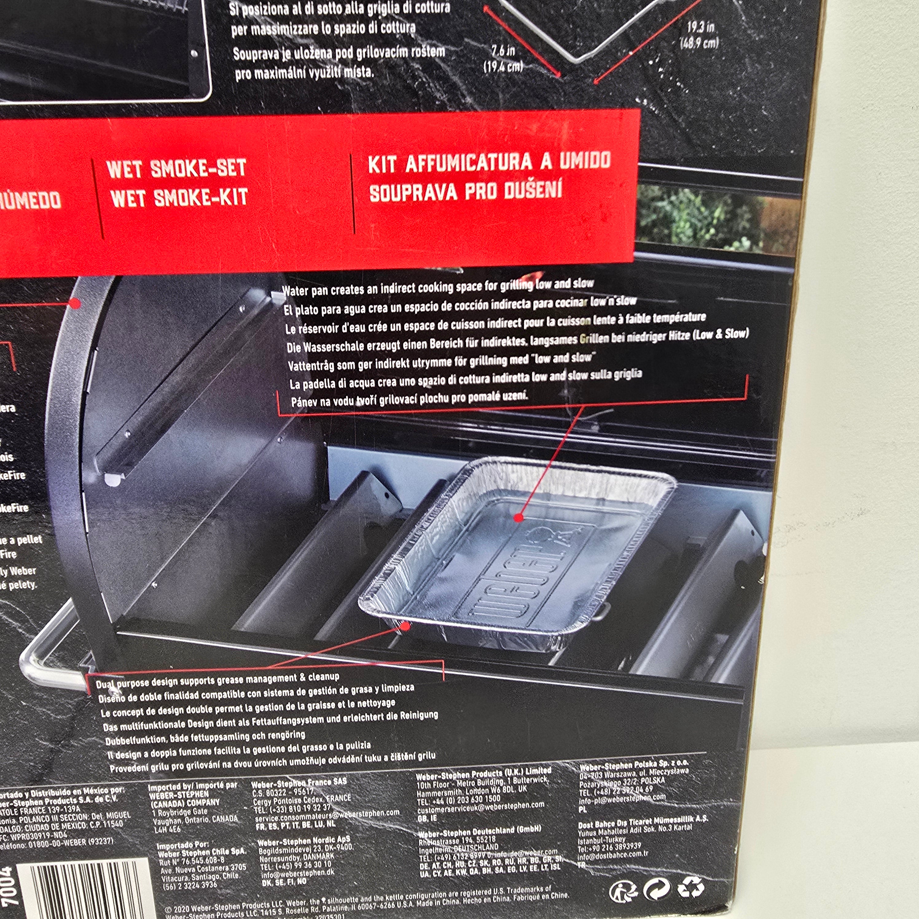 Weber wet smoke kit (7004)