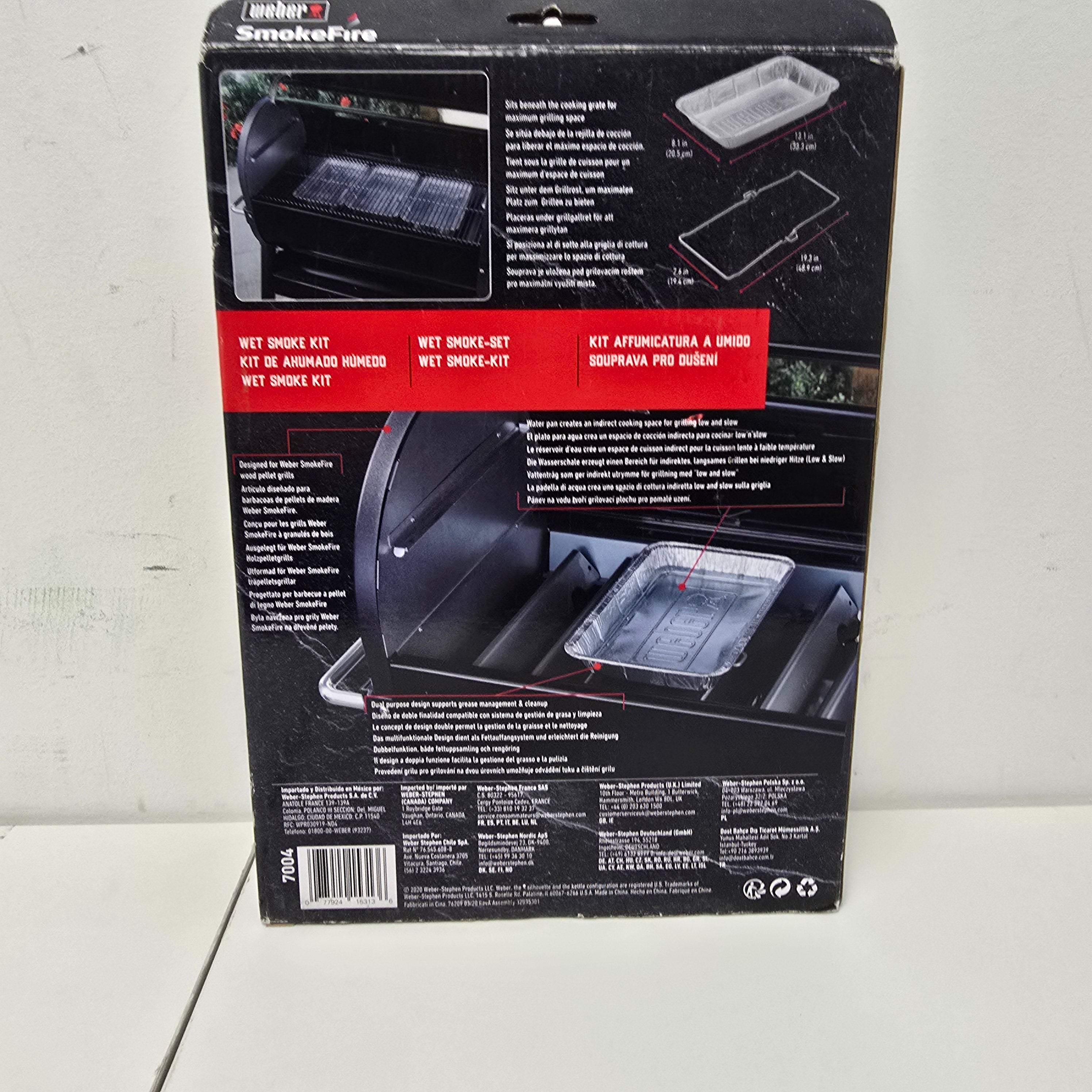 Weber wet smoke kit (7004)