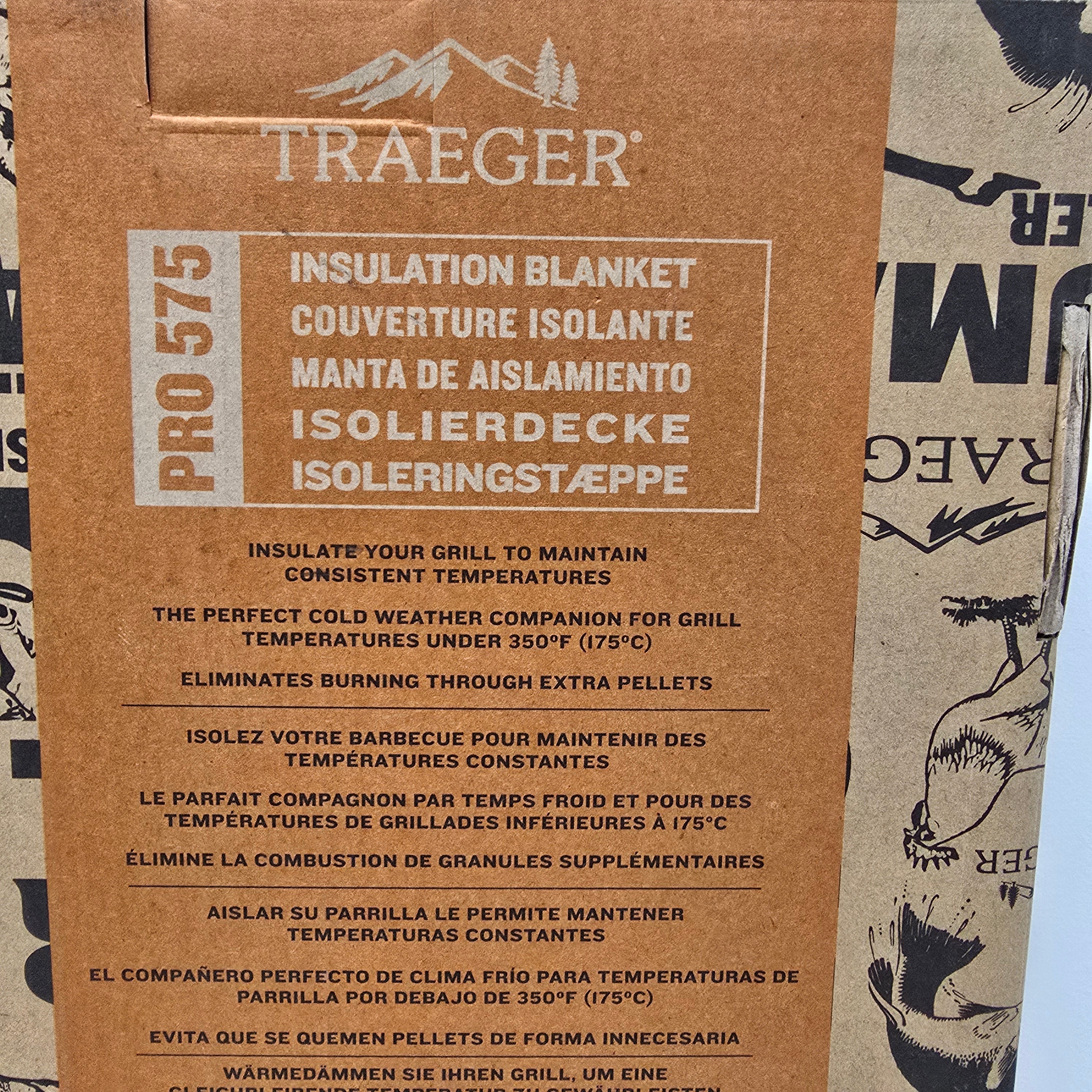 Traeger pro 575 insulation blanket (BAC626)