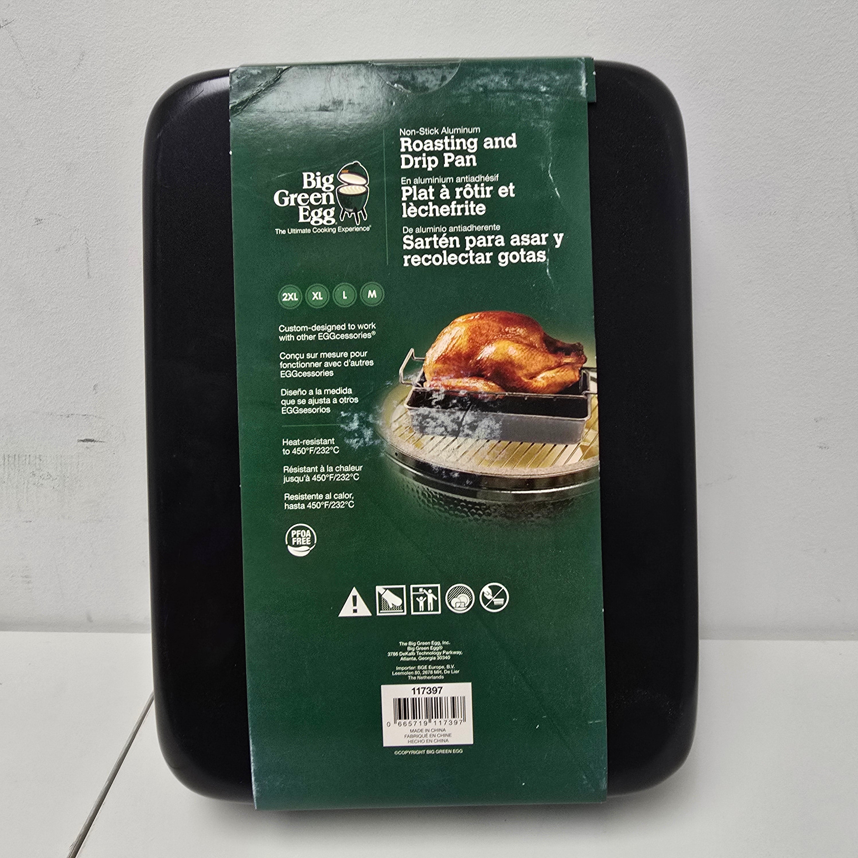 Big Green Egg non-stick roasting and drip pan (117397)