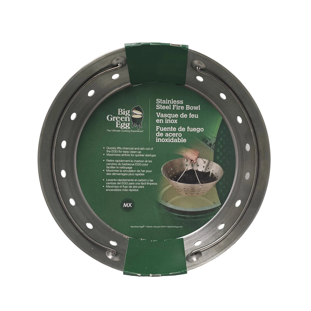 Big Green Egg Stainless Steel Fire Bowl for MX (122650)