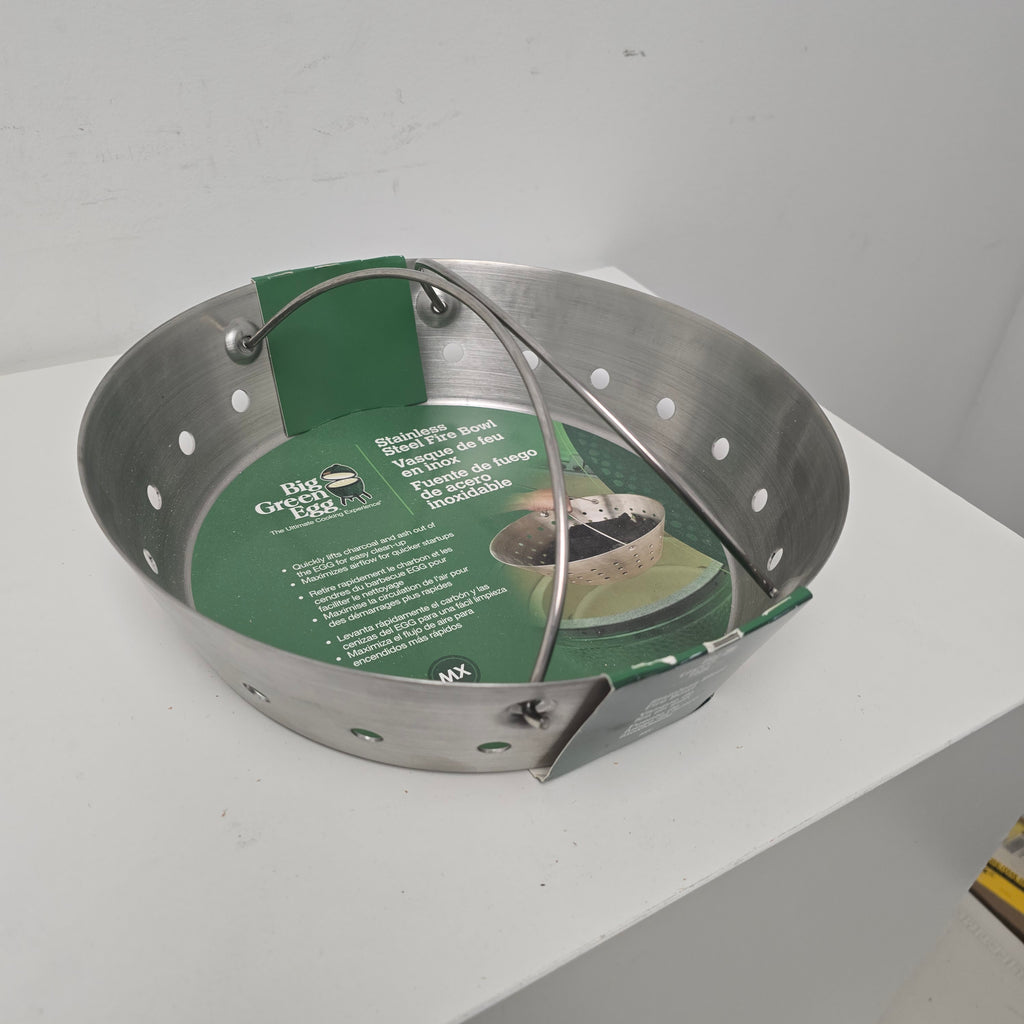 Big Green Egg Stainless Steel Fire Bowl for MX (122650)