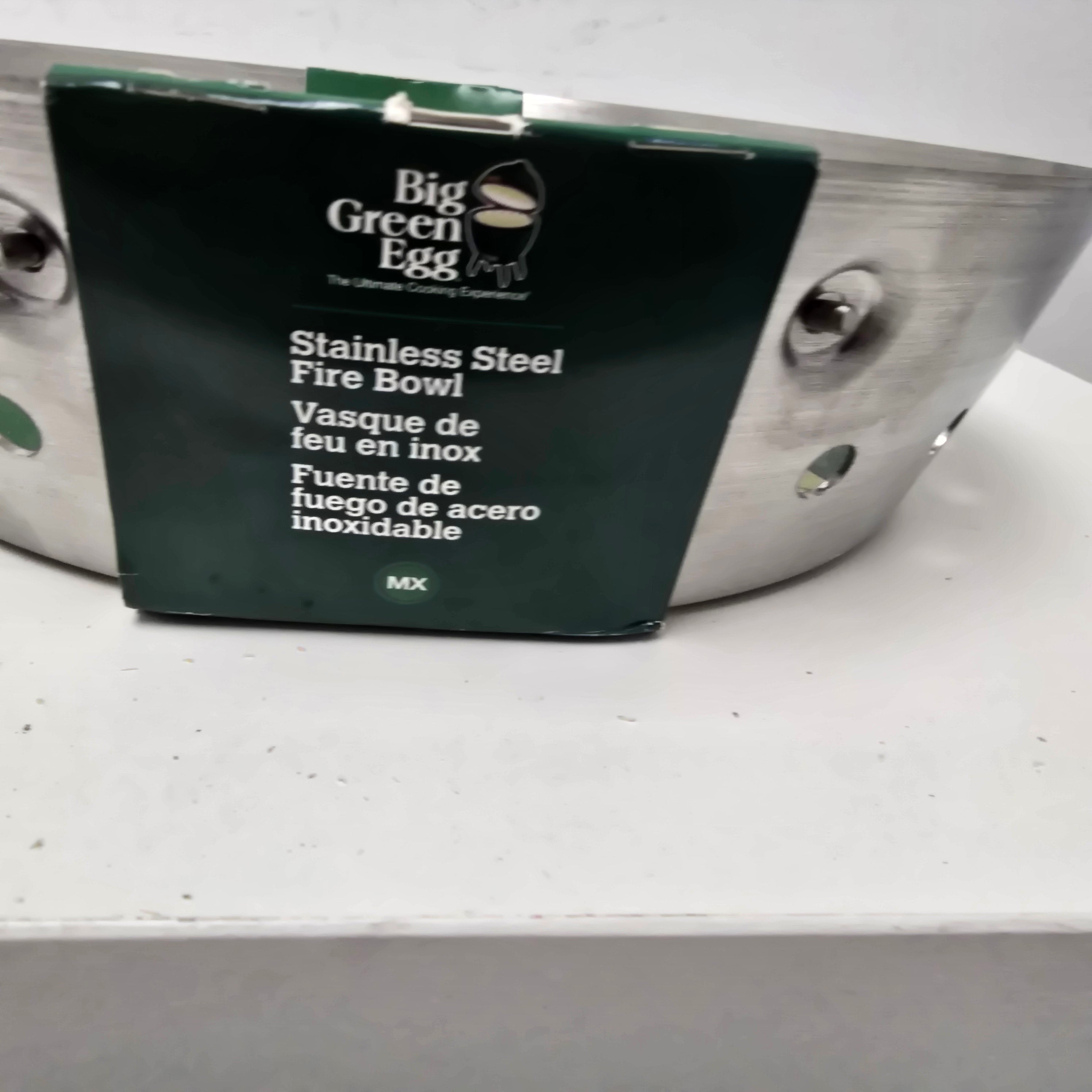 Big Green Egg Stainless Steel Fire Bowl for MX (122650)