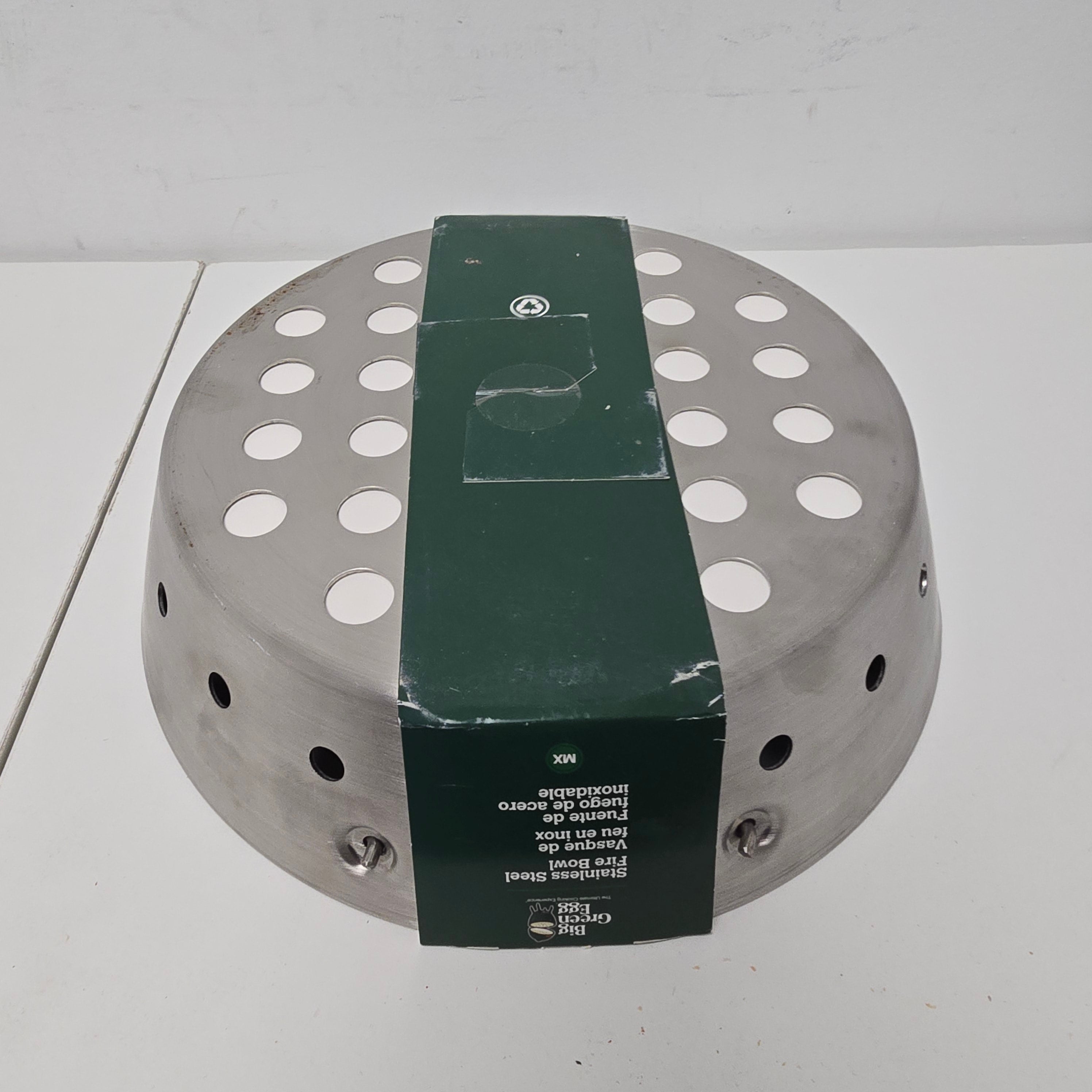 Big Green Egg Stainless Steel Fire Bowl for MX (122650)