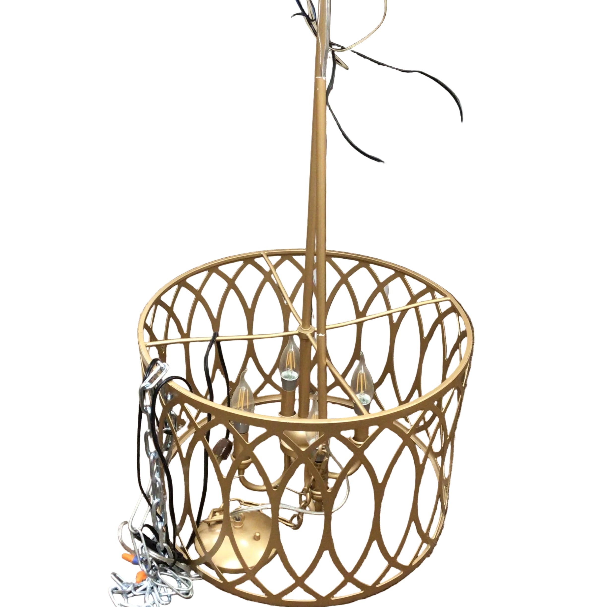 Gold Finished Chandelier