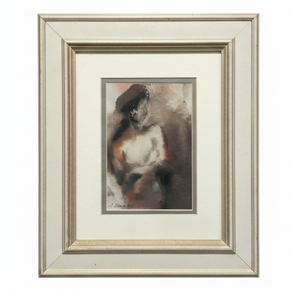 Painting of Woman by Irene Aunio