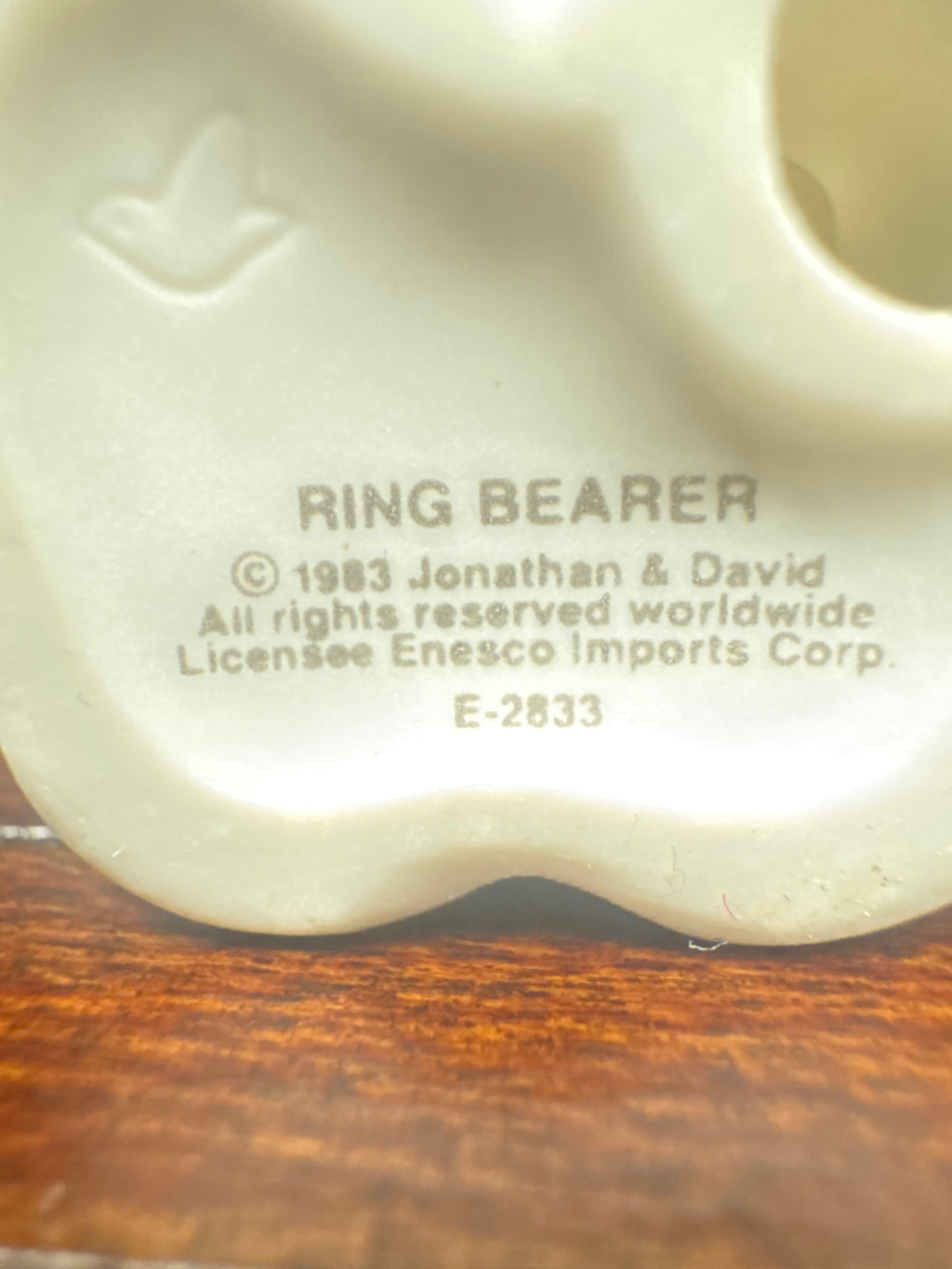 "Ring Bearer" Precious Moments Figurine