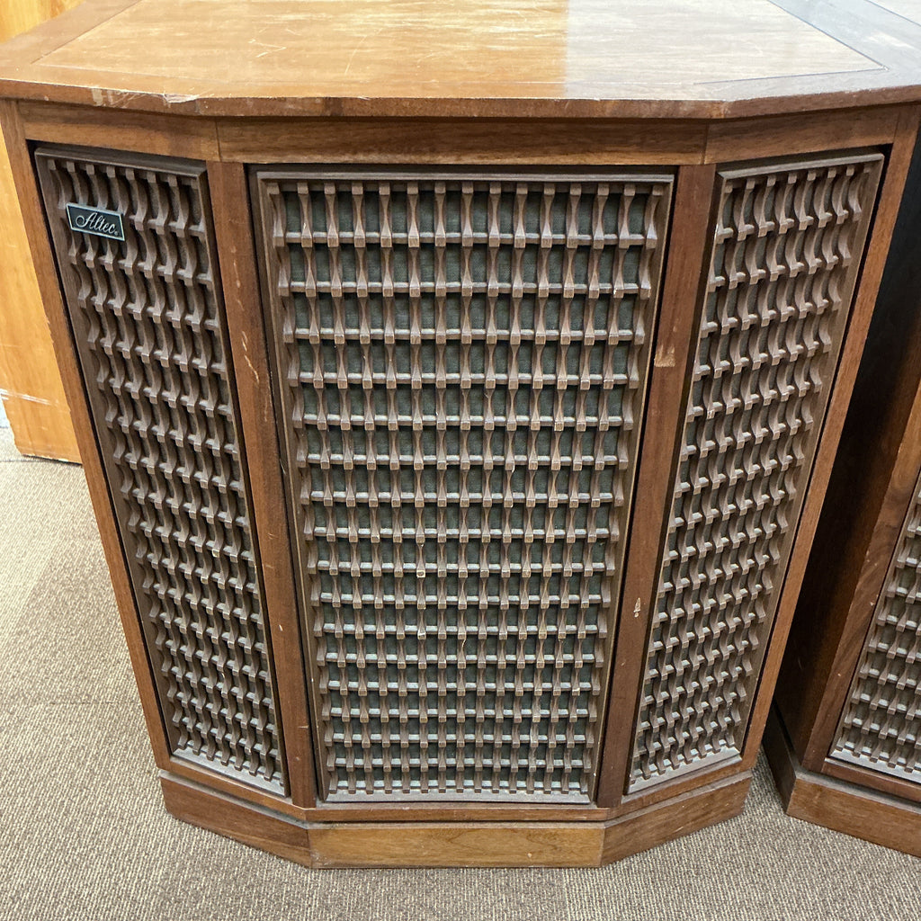 Set of 2 Altec Lansing Vintage Stereo Speaker System