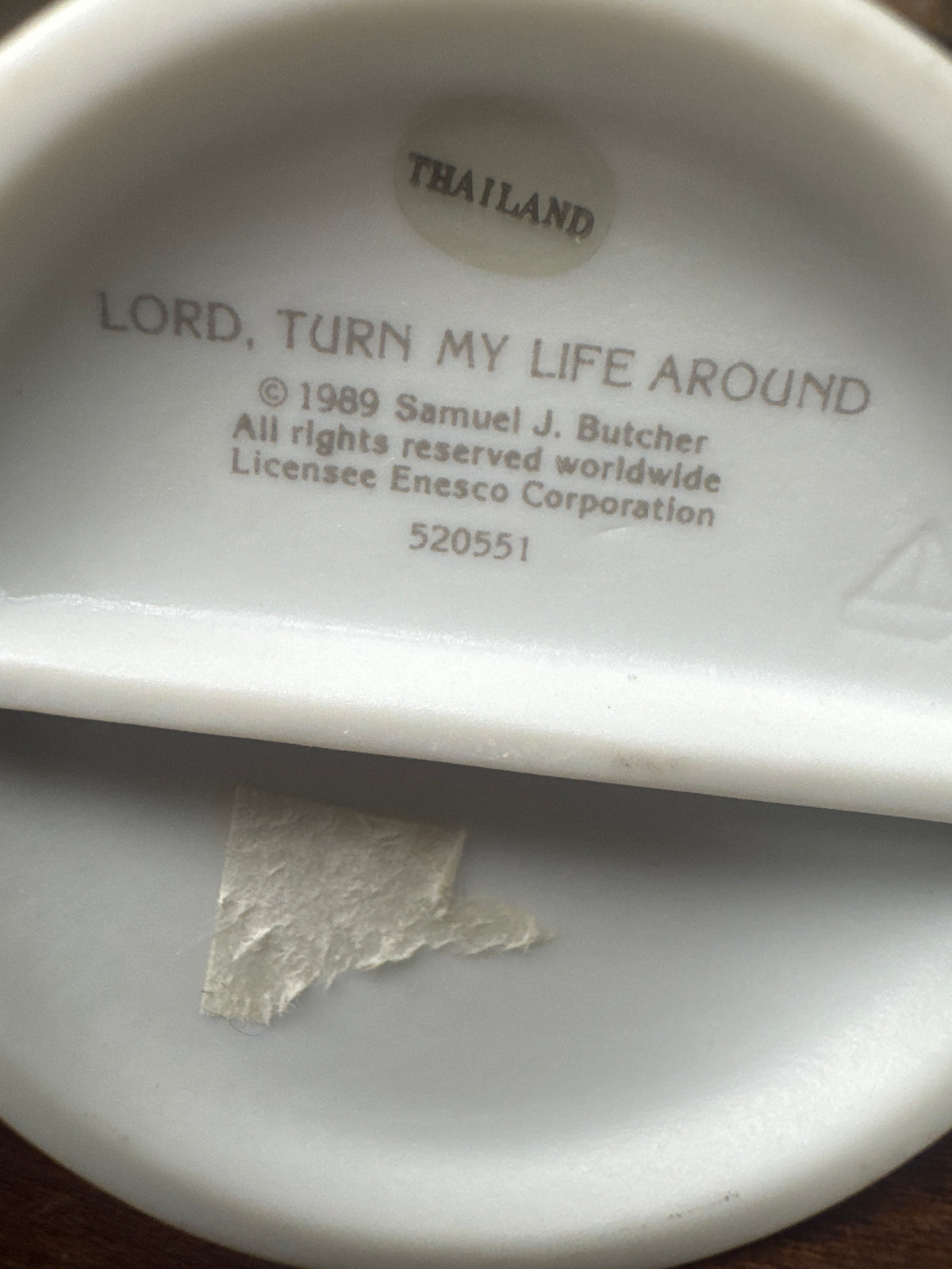"Lord, Turn My Life Around" Precious Moments Figurine