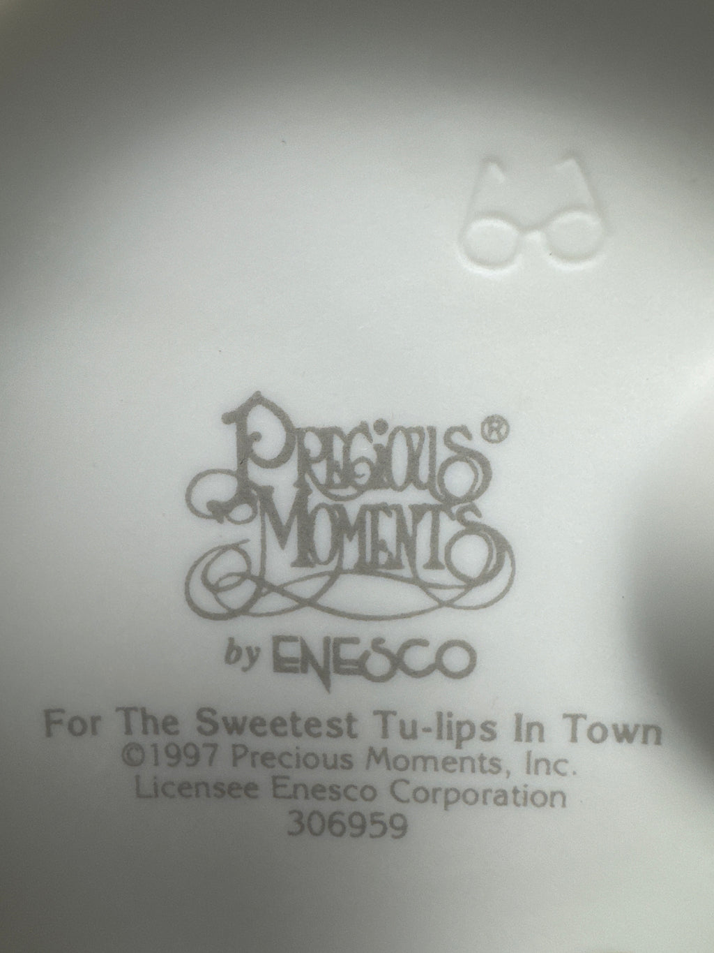 "For The Sweetest Tu-lips In Town" Precious Moments Figurine