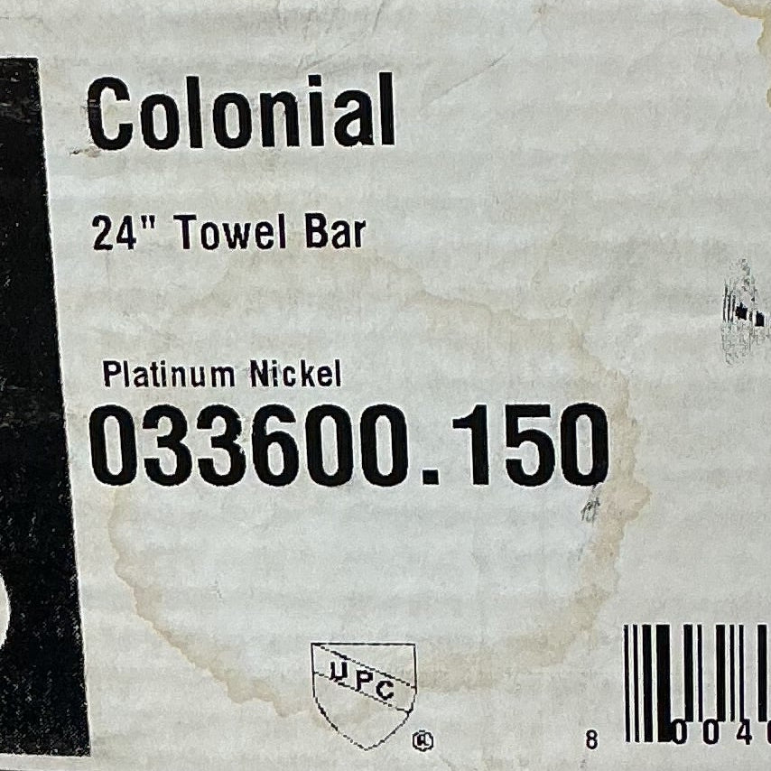 Jado Colonial 24" Towel Bar