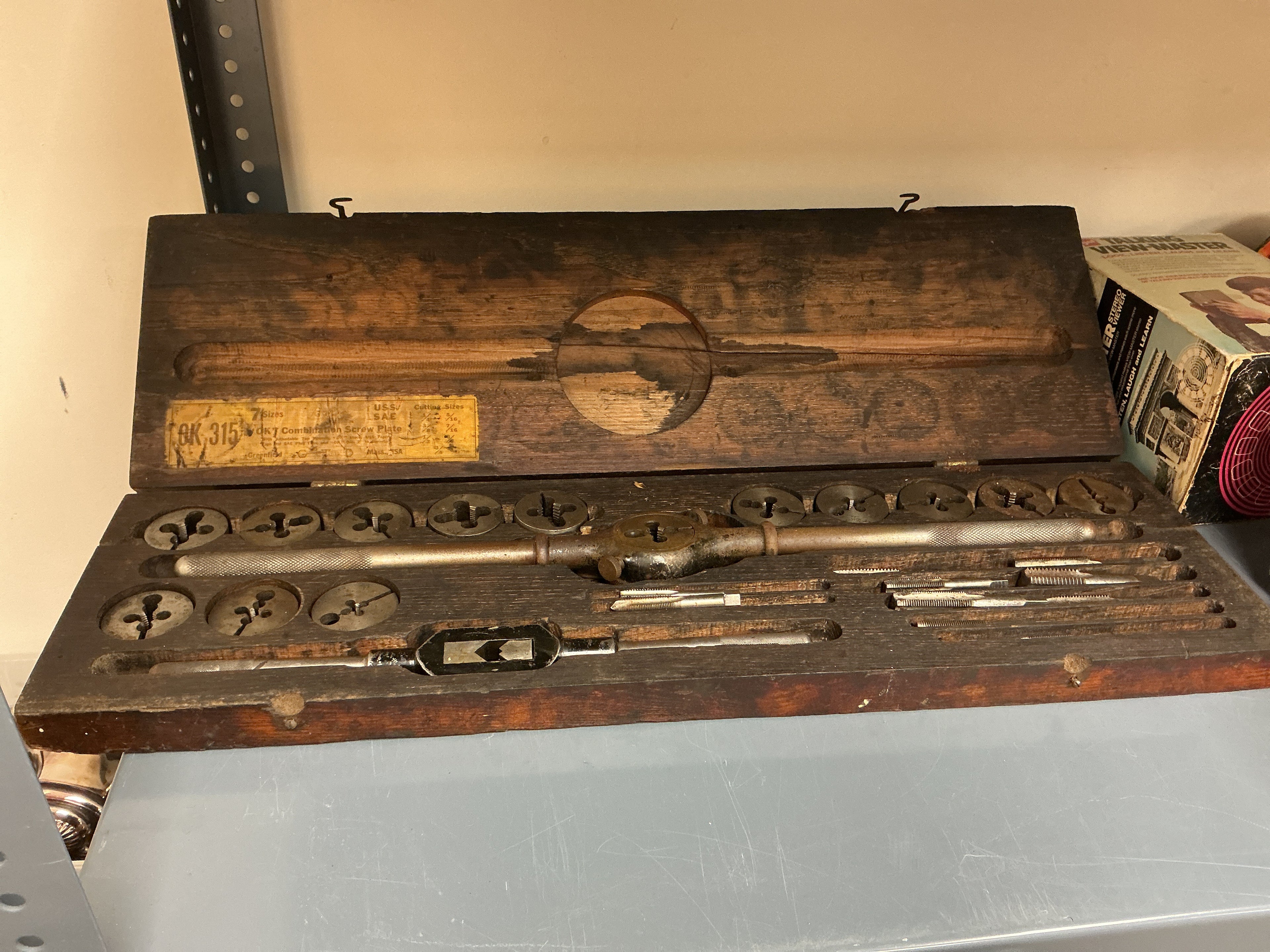 Vintage Greenfield Tap and Die Set