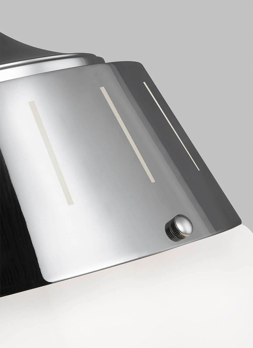 Pendent Light in Polished Nickel by Visual Comfort Studio