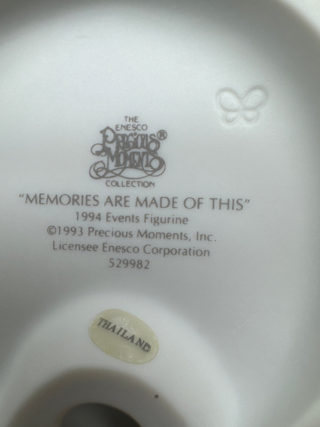 "Memories are Made of This" Precious Moments Figurine
