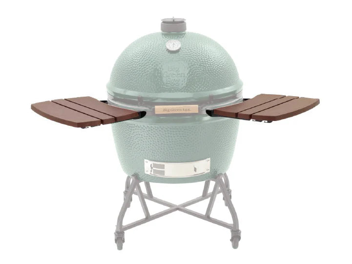 Big Green Egg 115430 3-Slat Side Shelves, Composite, For: Large Eggs