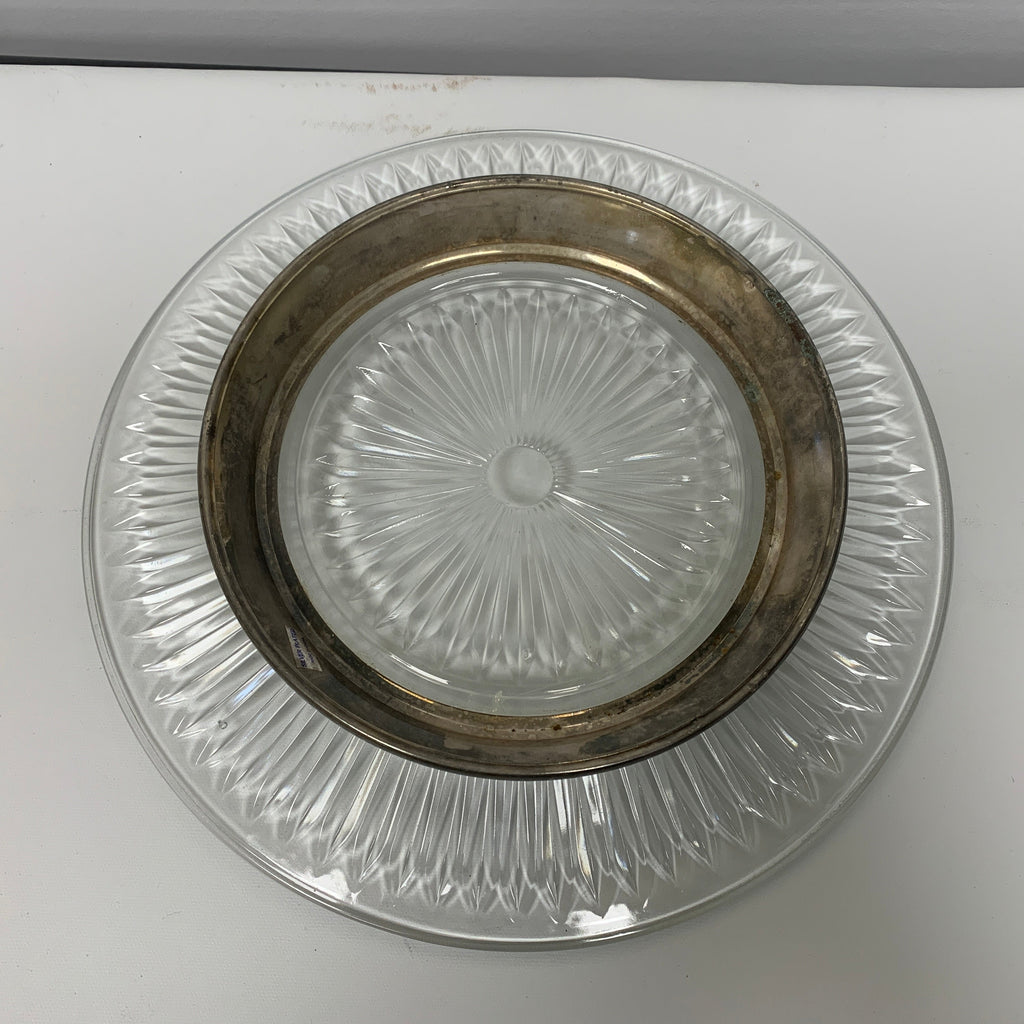 Glass Cake Plate