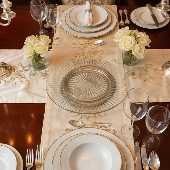 Glass Cake Plate