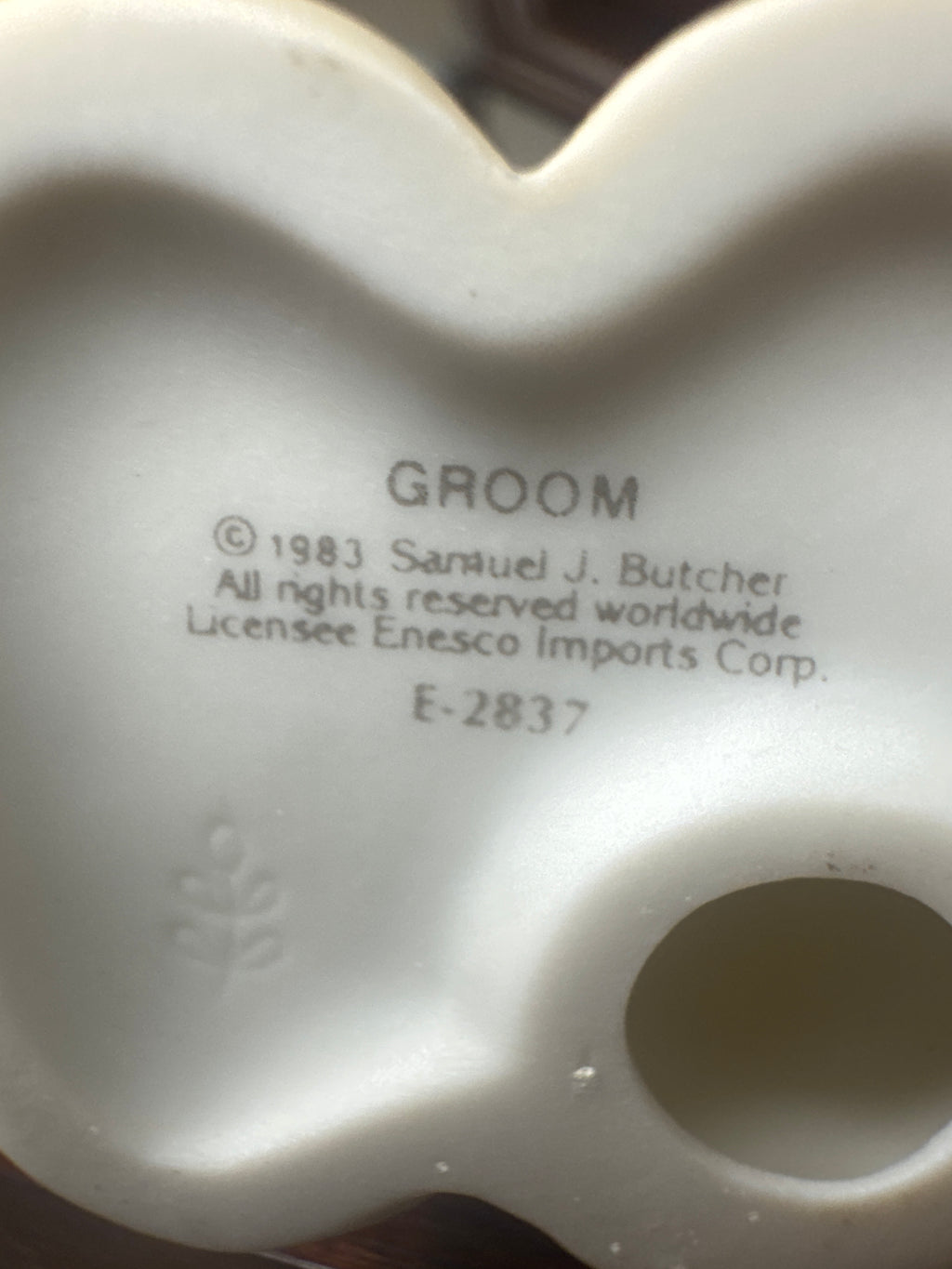 "Groom" Precious Moments Figurine