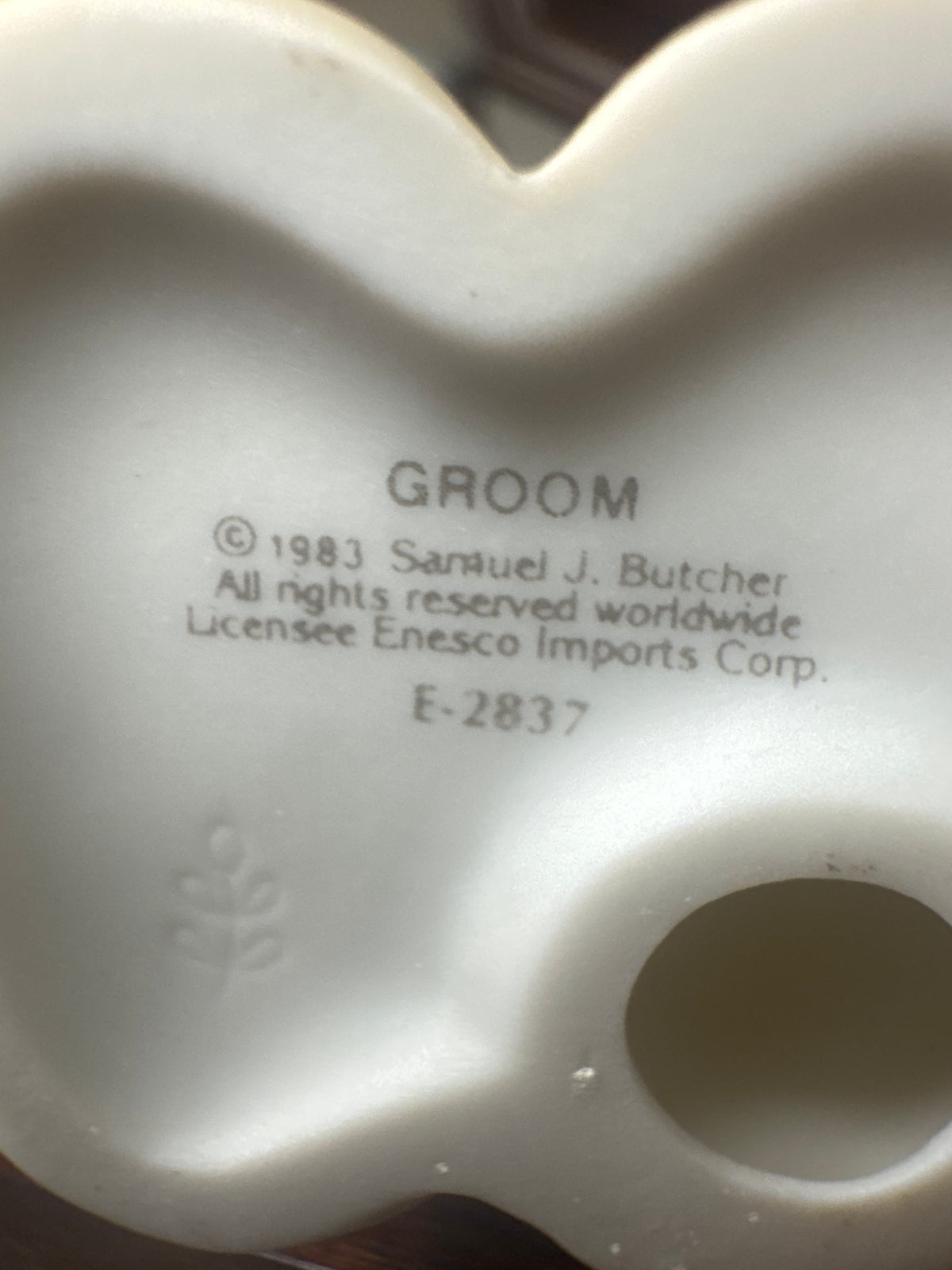 "Groom" Precious Moments Figurine