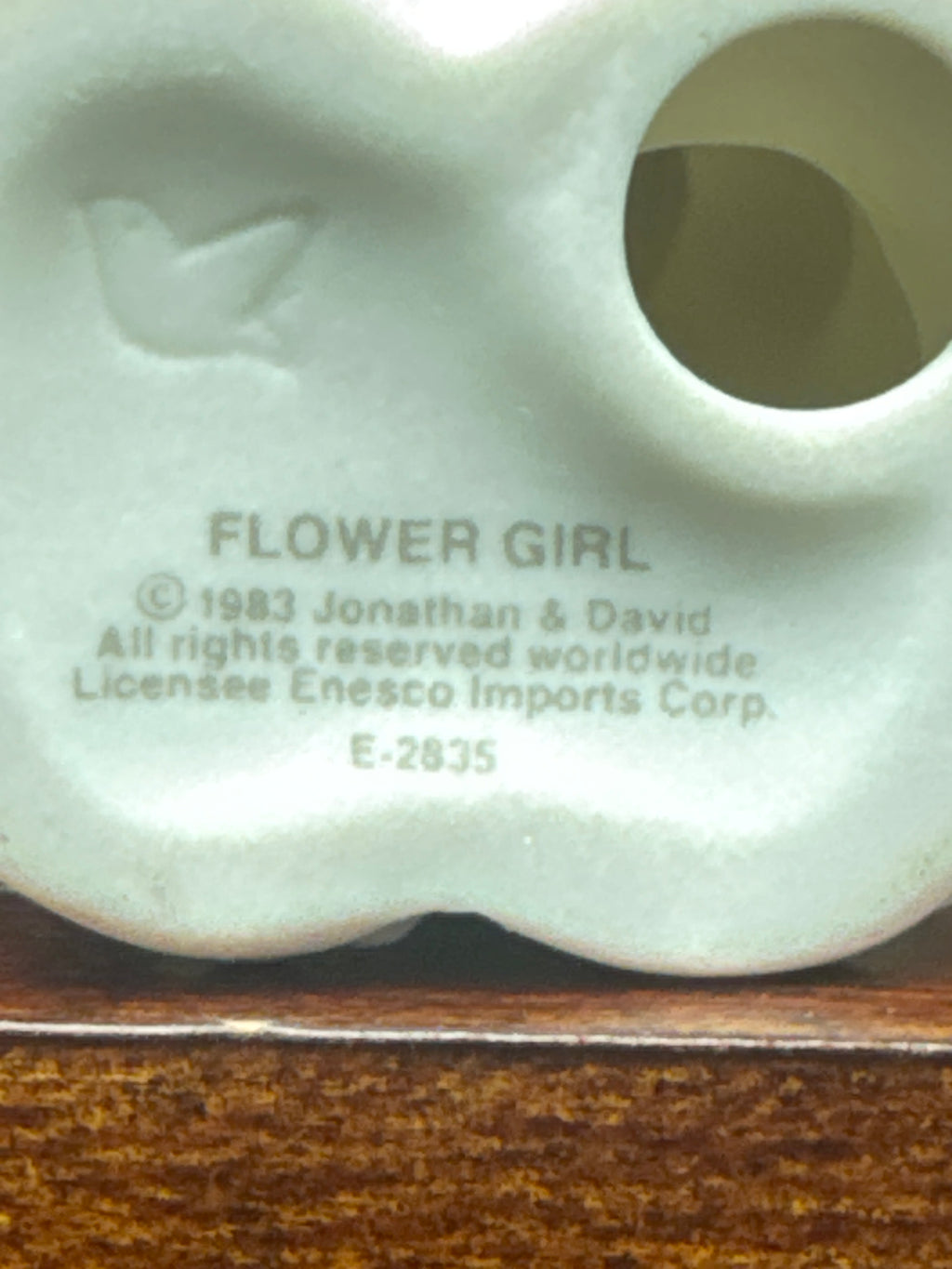 "Flower Girl" Precious Moments Figurine