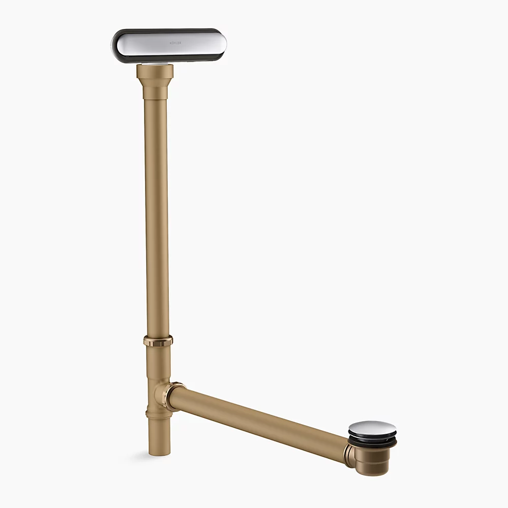 Kohler Clearflo Brass Slotted Overflow Bath Drain Chrome (7271 -CP)