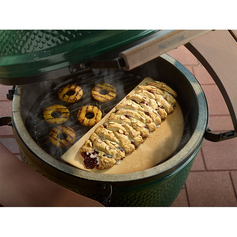 Big Green Egg Half Moon ConvEGGtor for 2XLarge Eggs (120960)