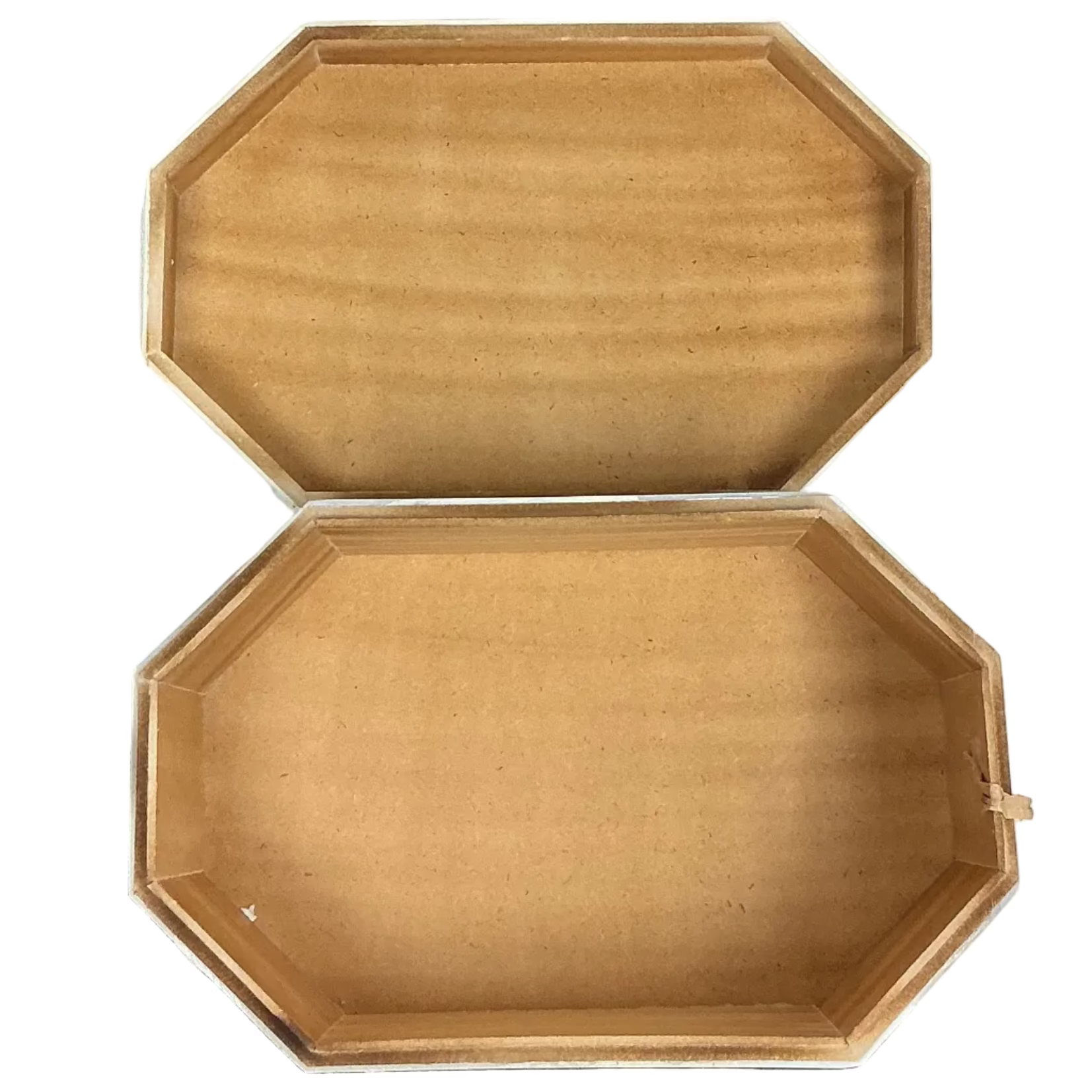 Farm and Garden - Octagonal Striped Decorative Box - Large