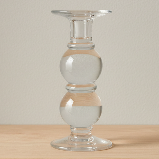 Hardman Glass Candlestick