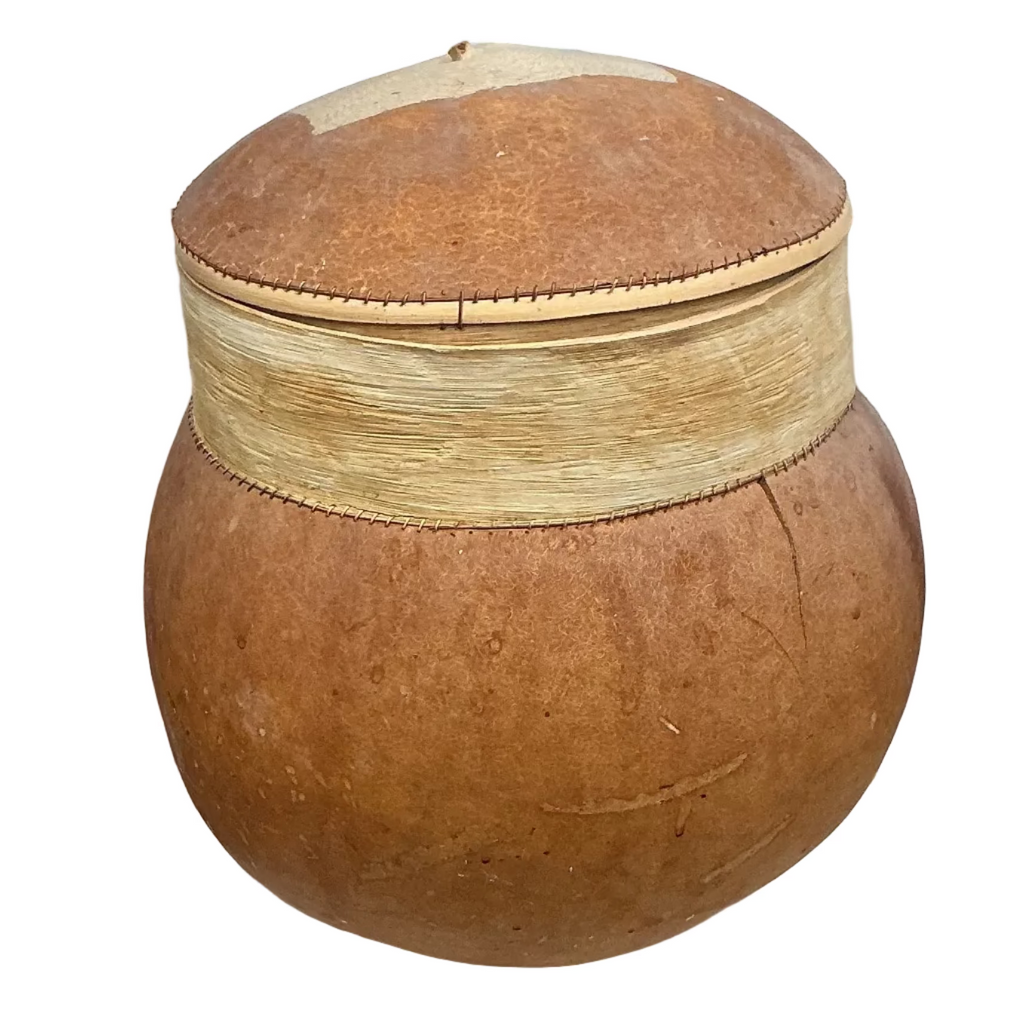 Traditional African Bambara Calabash Gourd