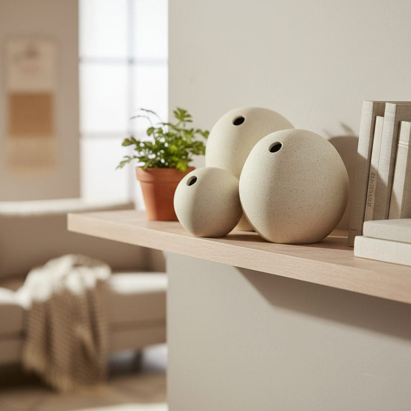 Three Decorative Vases