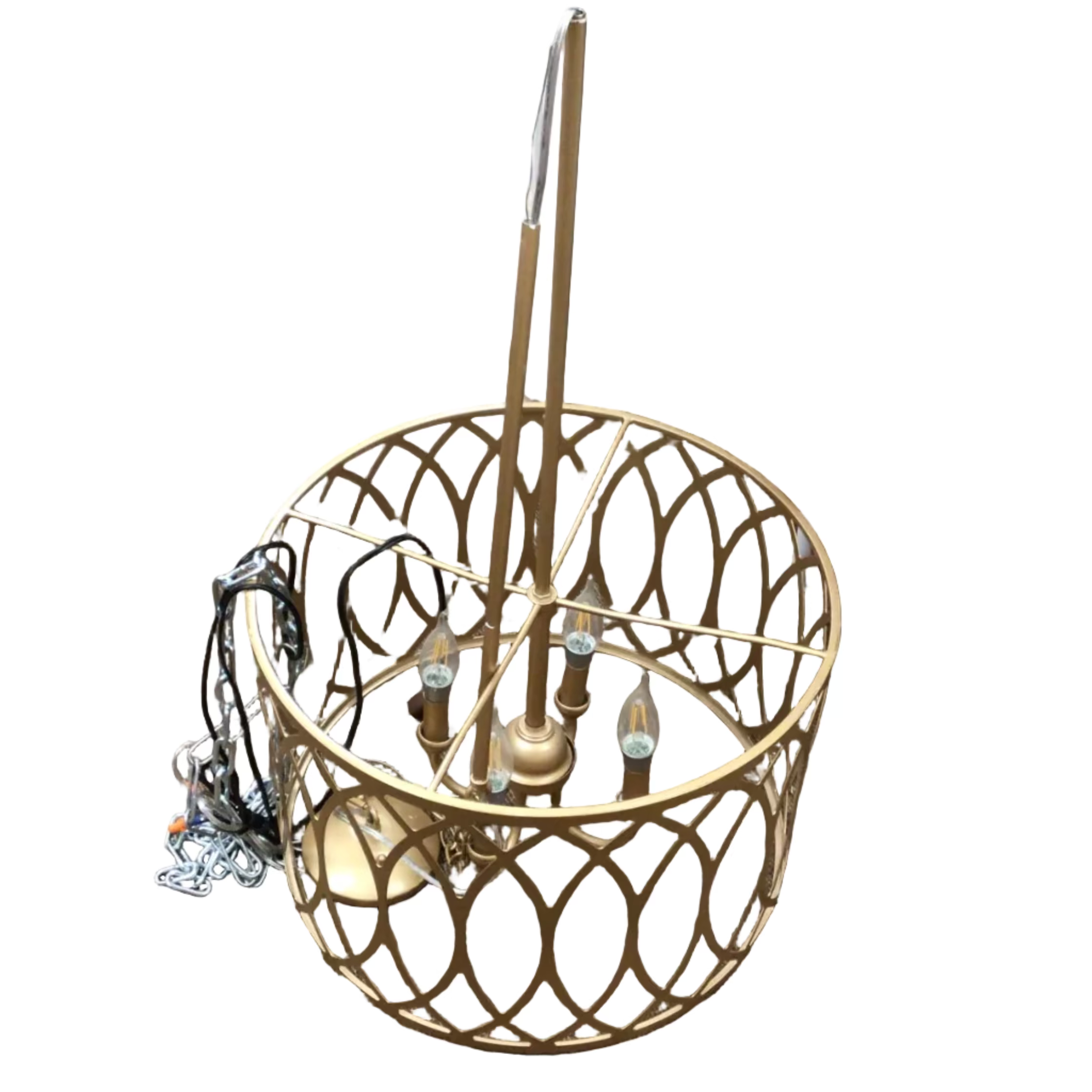 Gold Finished Chandelier