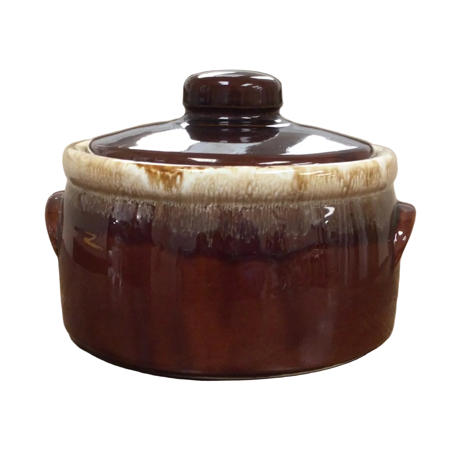 Vintage McCoy Ceramic Bean Pot