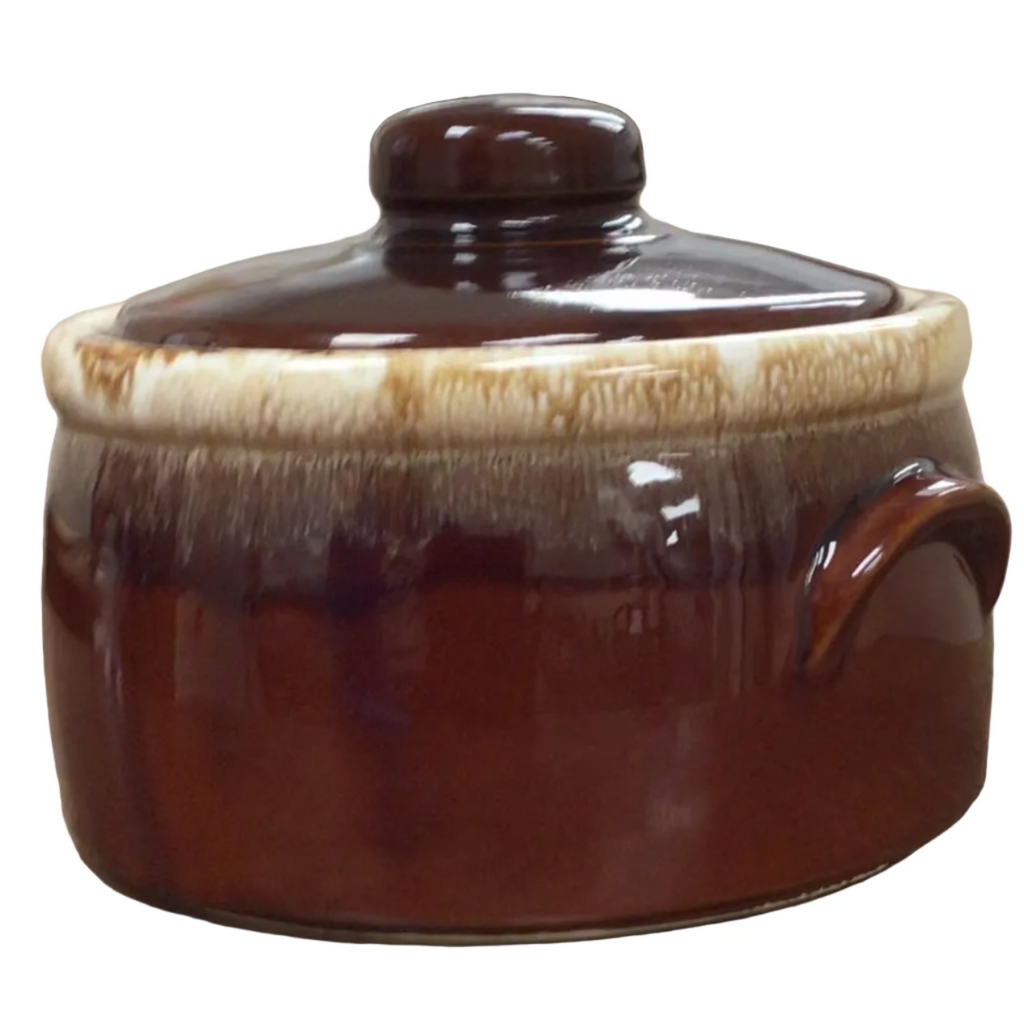 Vintage McCoy Ceramic Bean Pot