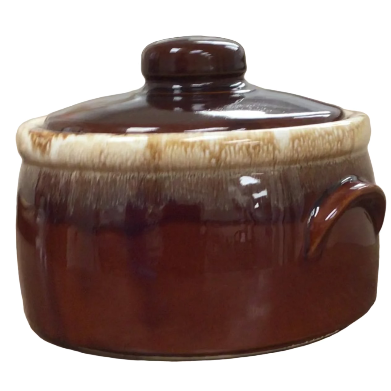 Vintage McCoy Ceramic Bean Pot