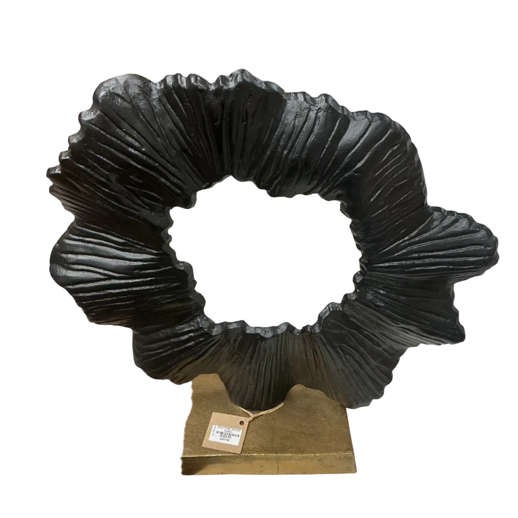 Heritage Farm and Garden - Ring Sculpture in Acadia Black