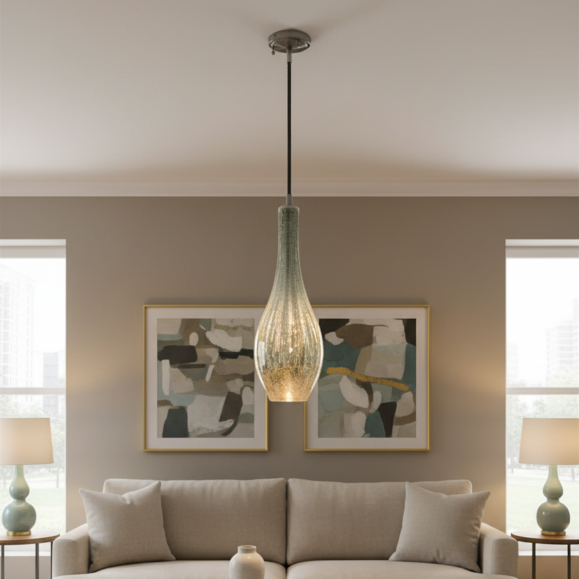 Tear Drop Light Fixture
