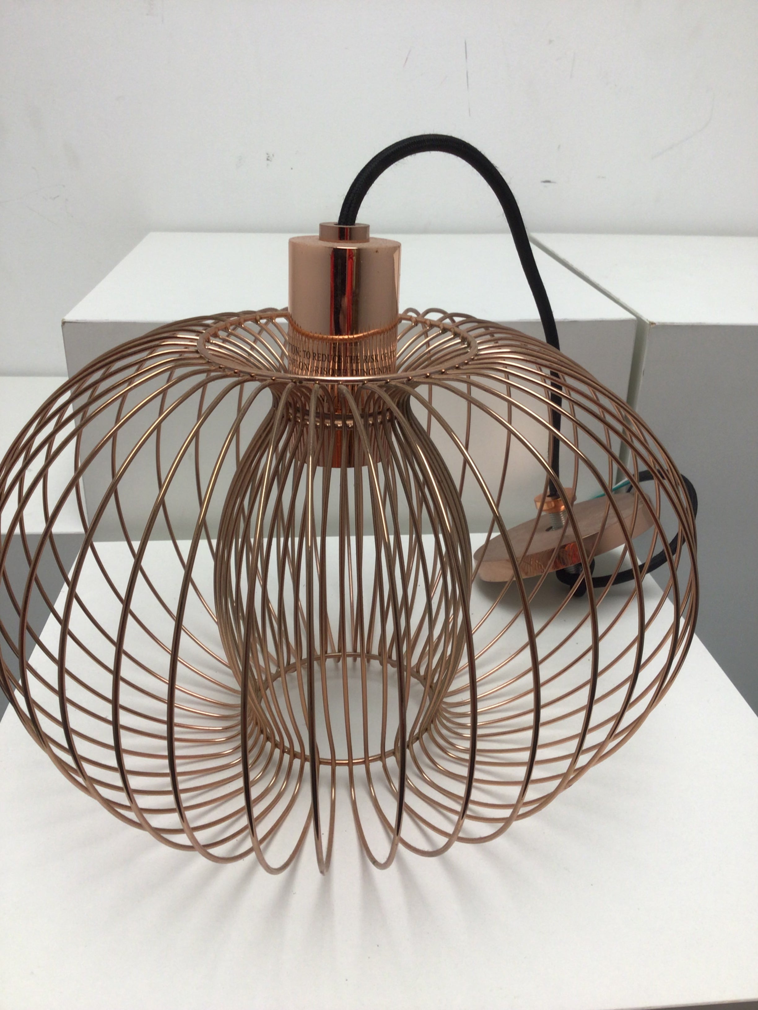 Mitzi jasmine Polished Copper-Pendant Light