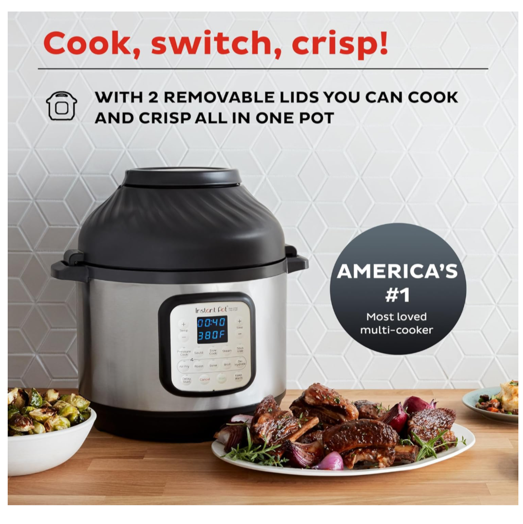 Instant Pot Duo Crisp + Air Fryer