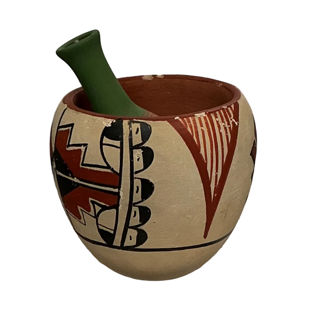 Ceramic Mortar and Pestle
