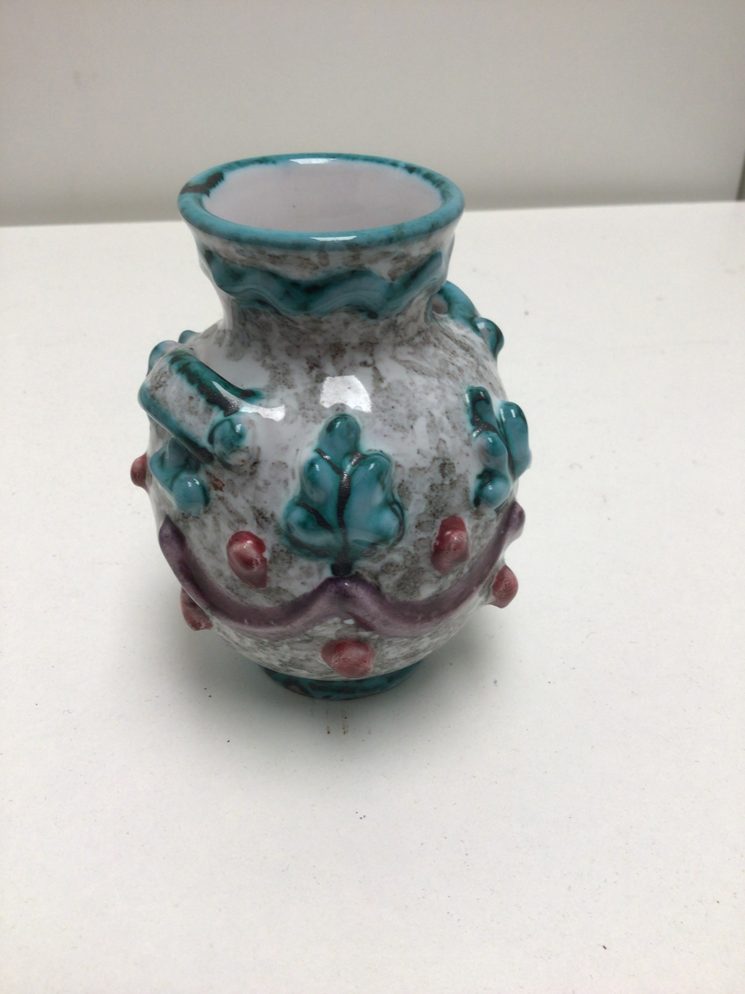Vintage Italian Art Pottery Vase